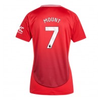 Manchester United Mason Mount #7 Domáci Ženy futbalový dres 2024-25 Krátky Rukáv